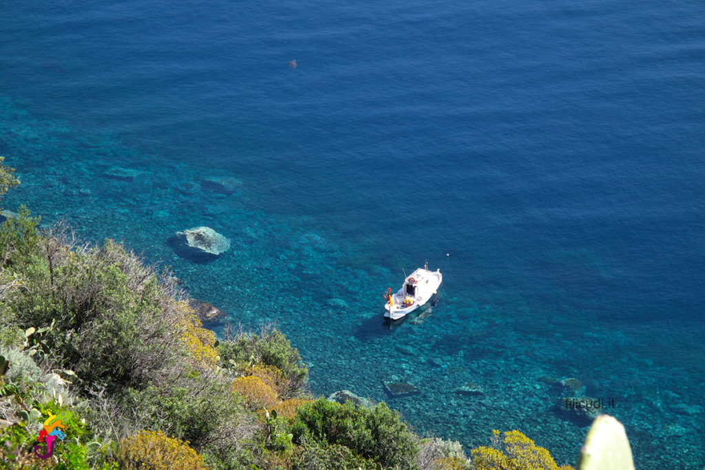 La trasparenza del mare di Filicudi